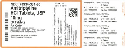 Label (70934 331 30   Rev A 03 19)